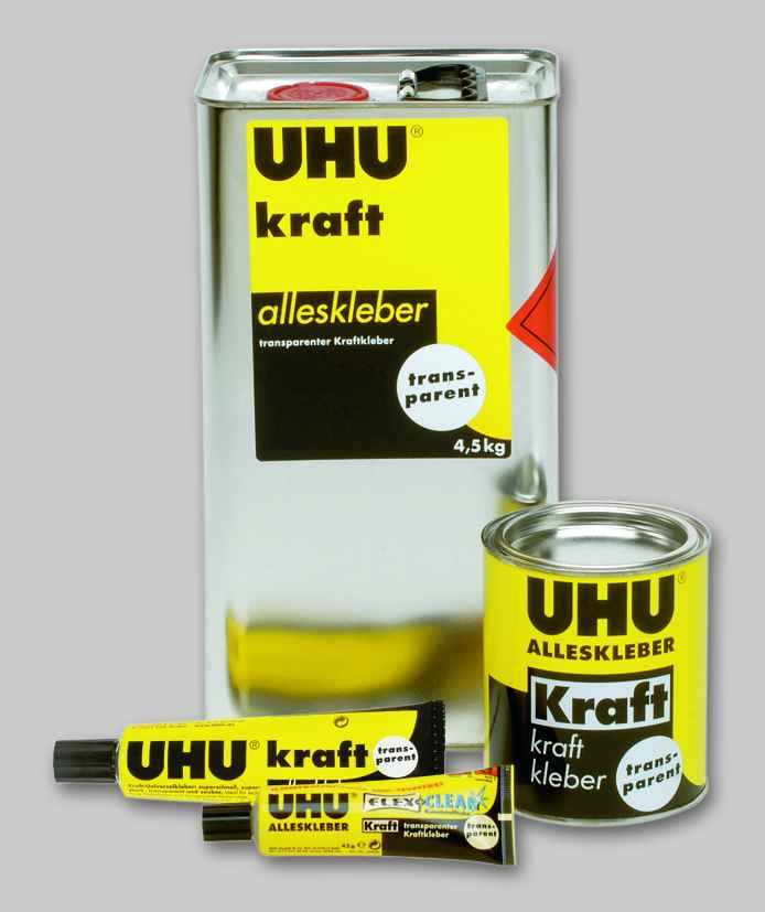 UHU Alleskleber Kraft transparent Dose 650g