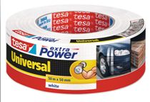 tesa Universalgewebeband Extra Power 50m x 50mm weiss 563890000207