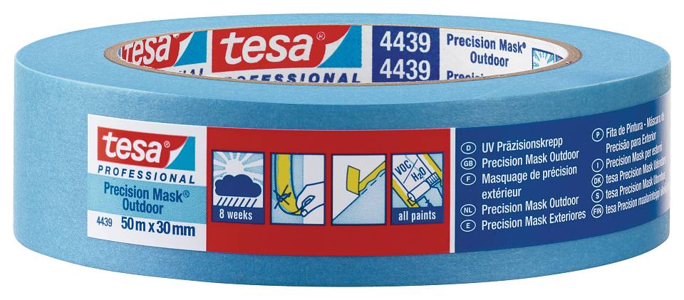 tesakrepp Spezial UVBand 50m x 25mm blau 044390000100