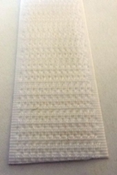Velcro Hakenband 25m x 20mm weiss nicht klebend