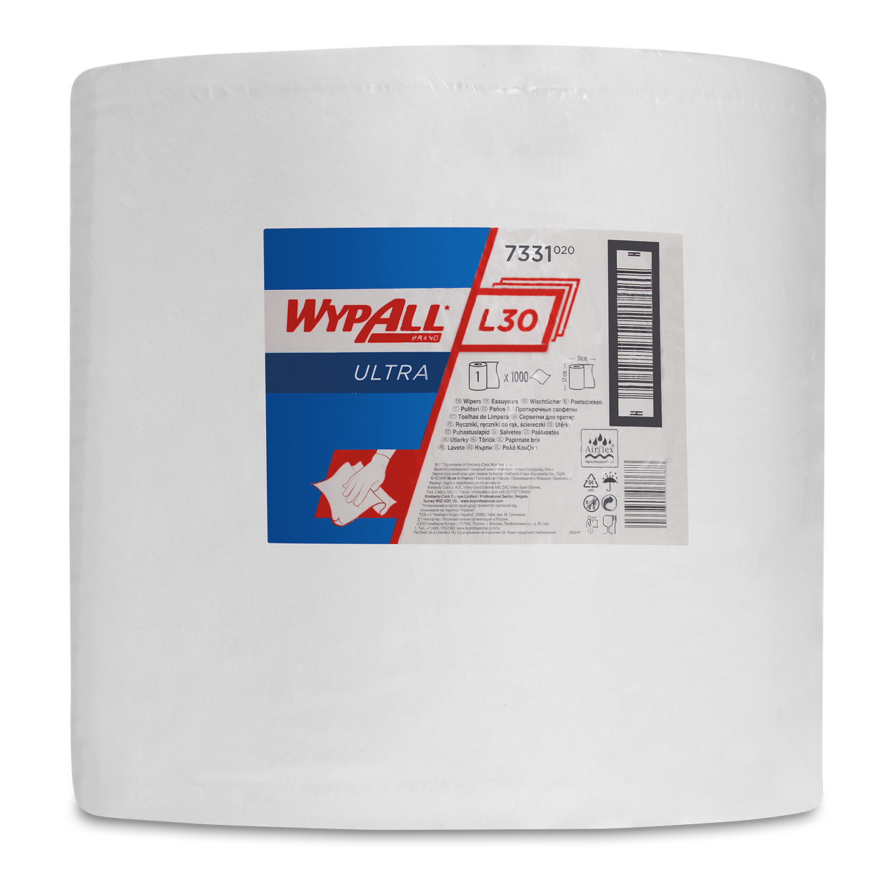 Wypall L30 VliesstoffReinigungstuch 3lagig Breite 37cm