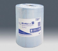 Wypall L20 VliesstoffReinigungstuch 2lagig blau Breite 33cm