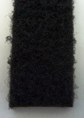 Velcro Flauschband 25m x 20mm schwarz nicht klebend