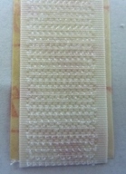 Velcro Hakenband 25m x 25mm weiss selbstklebend