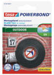 tesa Outdoor Montageband beidseitig klebend 150mx19mm schwarz