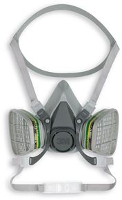 AtemschutzHalbmaske 3M Groesse S ohne Filter