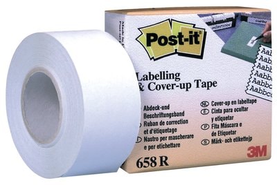 Scotch PostitAbdeckband 177m x 254mm weiss