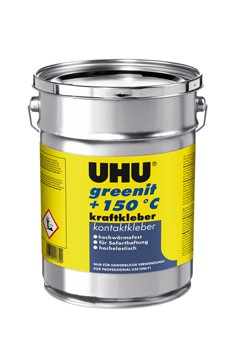 UHU Greenit Kraftkleber fluessig waermefest bis 150°C Kanne 4300g 5L