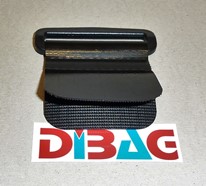 Velcro Schnallen zu Systemstrap 50mm schwarz