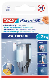 tesa PowerStrips Large Waterproof 597000000000