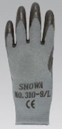 Showa Grip Black Schutzhandschuhe grau Gr S 7