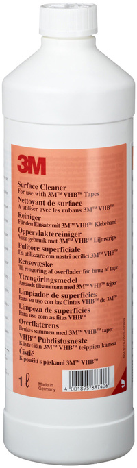 3M VHBClean Untergrundreiniger 80 Isopropylalkohol 20 dest Wasser