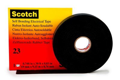 Scotch Isolierband vulkanisierend 915m x 19mm schwarz