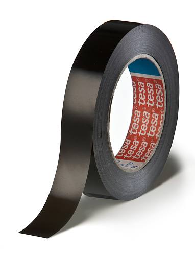 tesa PremiumStrappingband MOPP 66m x 30mm schwarz