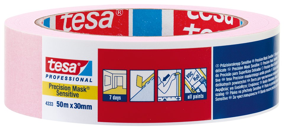 tesa Praezisionskrepp Sensitive 50m x 50mm 043330002102