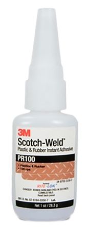 Scotch Sekundenkleber PR100 50gr Flasche Mittelviskos