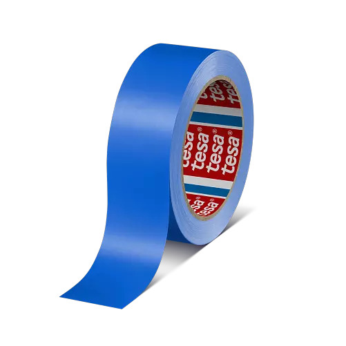 tesafilm PVC 66m x 25mm blau 604040002200