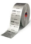 tesa Laserfolie chrom Schrift schwarz 300m x 120mm 069300051803