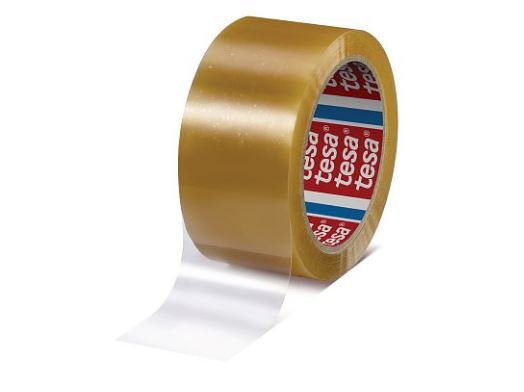 tesa Biopackband aus PLA 66m x 50mm transparent 604000000000