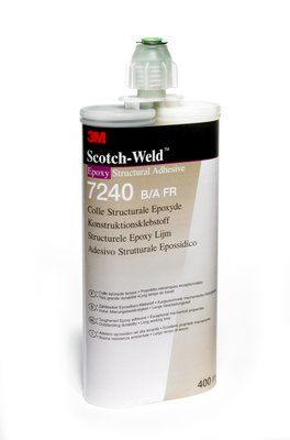 Scotch 2KKlebstoff Epoxid DP7240 in 400mlKartusche grau B21