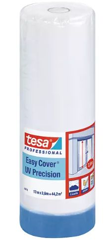 tesa Easy Cover UV Praezision Plus 4440 17m x 2600mm blau 44110000000