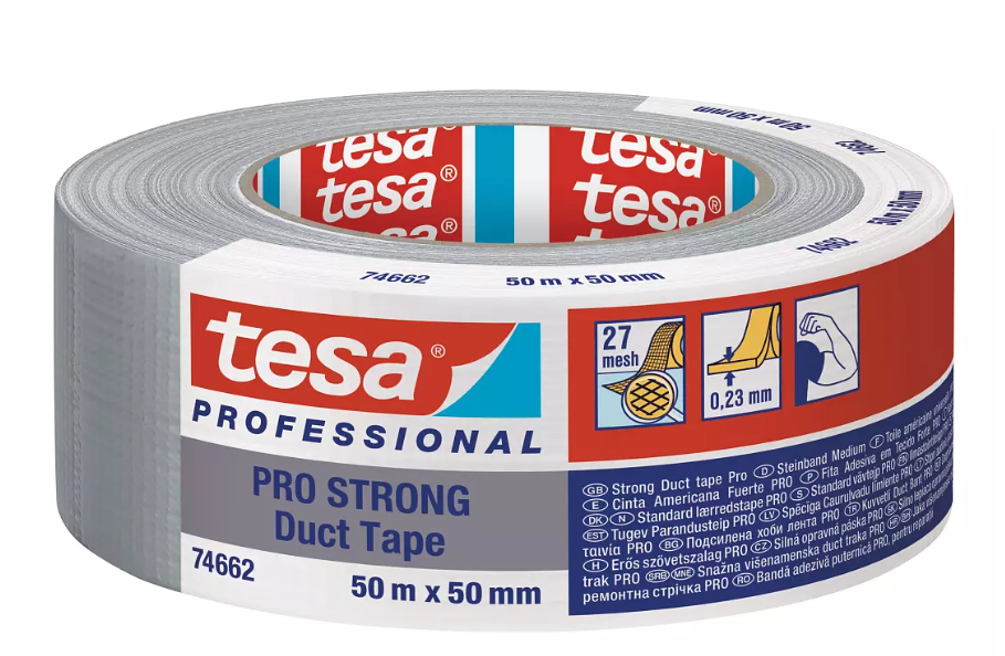 tesa Tape ProStrong 50m x 48mm silber 746620000301