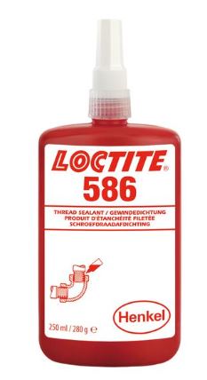 Loctite Schraubensicherung rot mittelbis hochfest Flasche 50g