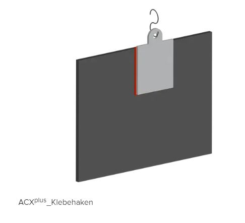 tesa Klebehaken 100x100mm mit ACXplus 7072