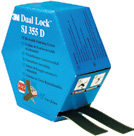 3M Dual Lock Druckverschluss 40 Koepfe schwarz 10m x 25mmVHB innenaussen