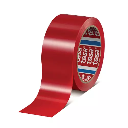 tesafilm Oberflaechenschutzband PVC 604280000200 66m x 50mm rot