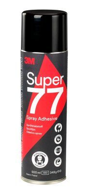 3M Spruehkleber 500ml transluzent Spray 77 Permanent Loesemittelfrei
